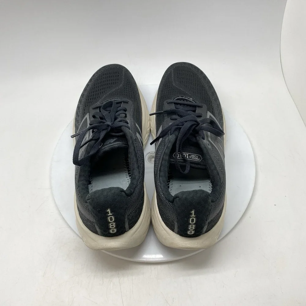 New Balance Sneakers Womens 9 FF X 1080 V14 W1080B14 Black Running Athletic Shoe